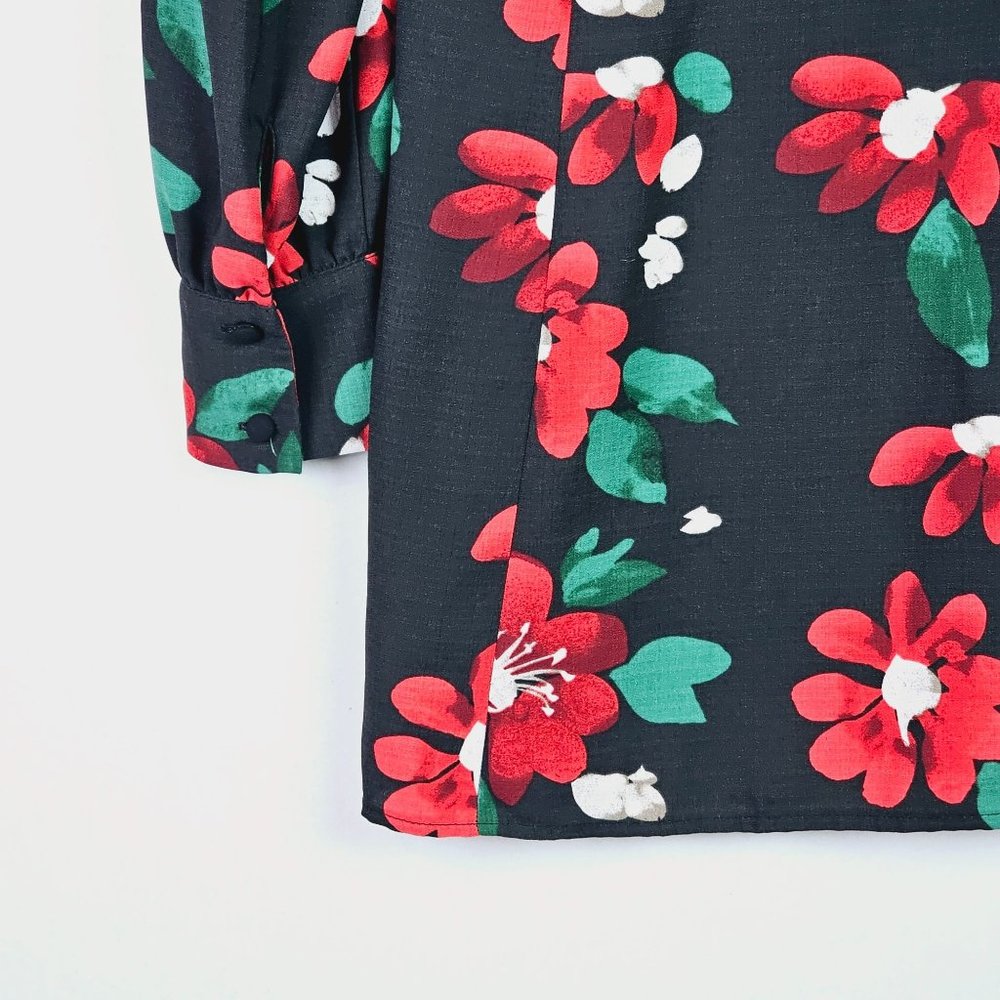 Urban Outfitters UO Michelle Plunging Long Sleeve Mini Dress, M, NWOT - Picture 10 of 14